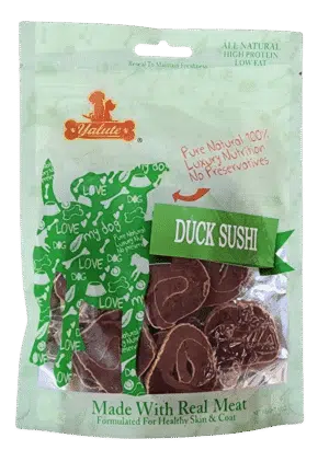 ילוט חטיף לכלב סושי ברווז 100 גרם