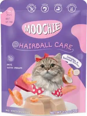 מוצ'י לחתול פאוץ' סרטנים (למניעת כדורי פרווה) 70 גרם