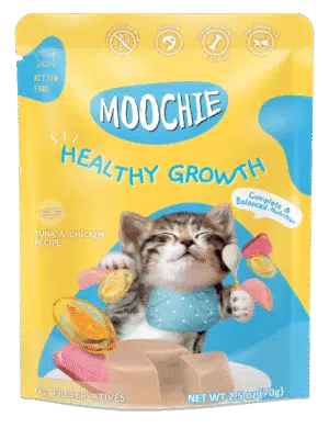 מוצ'י לחתול פאוץ' טונה ועוף (התפתחות תקינה) 70 גרם