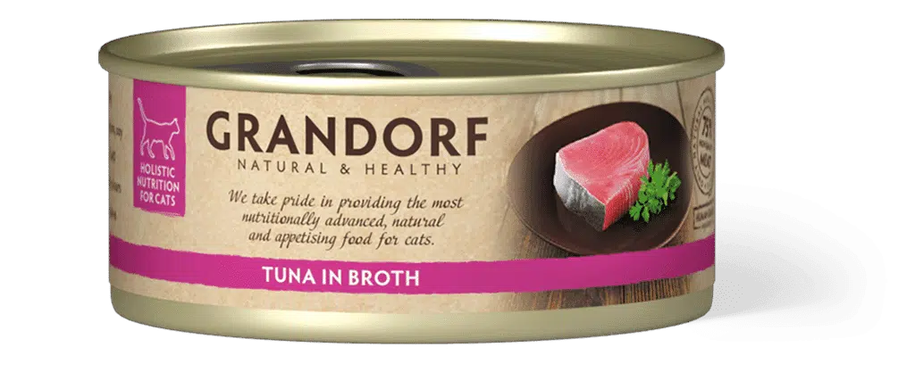 גרנדורף מעדן לחתול פילה טונה 70 גרם