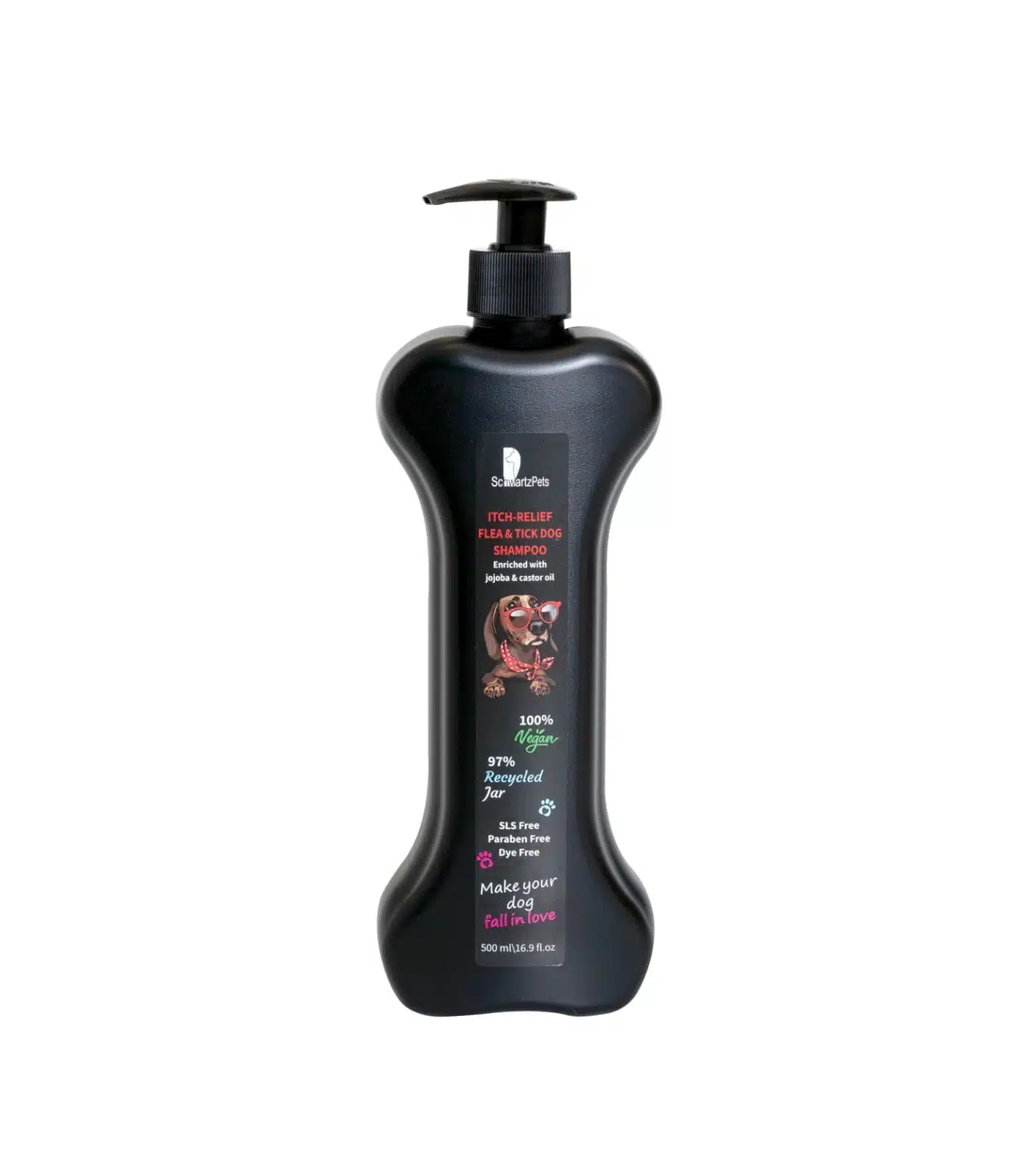 שמפו המסייע במניעת פרעושים לכלב 500 מ"ל