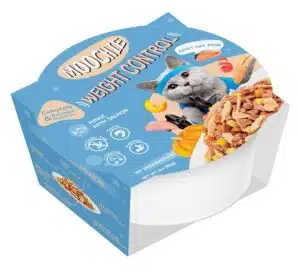 מעדן מוצ'י לחתול ק.סלמון לשמירת משקל 85 גרם