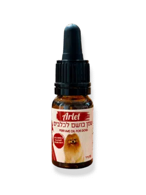 שמן בושם בניחוח פרחוני לכלבים 10 מ"ל Arlet
