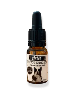 שמן בושם בניחוח גברי לכלבים 10 מ"ל Arlet