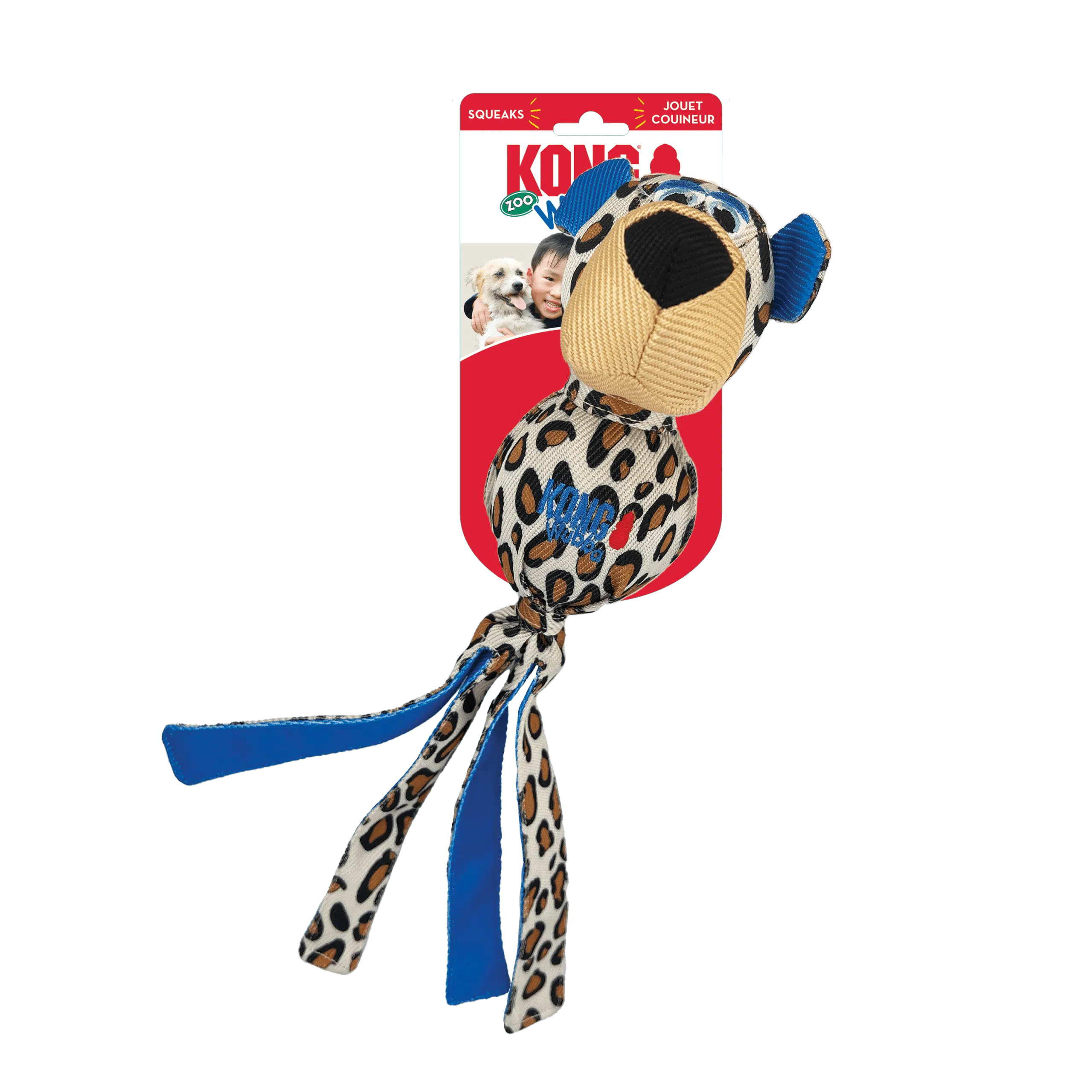 קונג וובה חיות בובת משחק צ'יטה לכלב