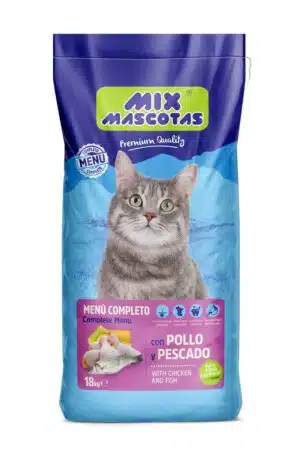 מסקוטס מזון לחתולי רחוב/חצר עוף ודג 18 ק"ג