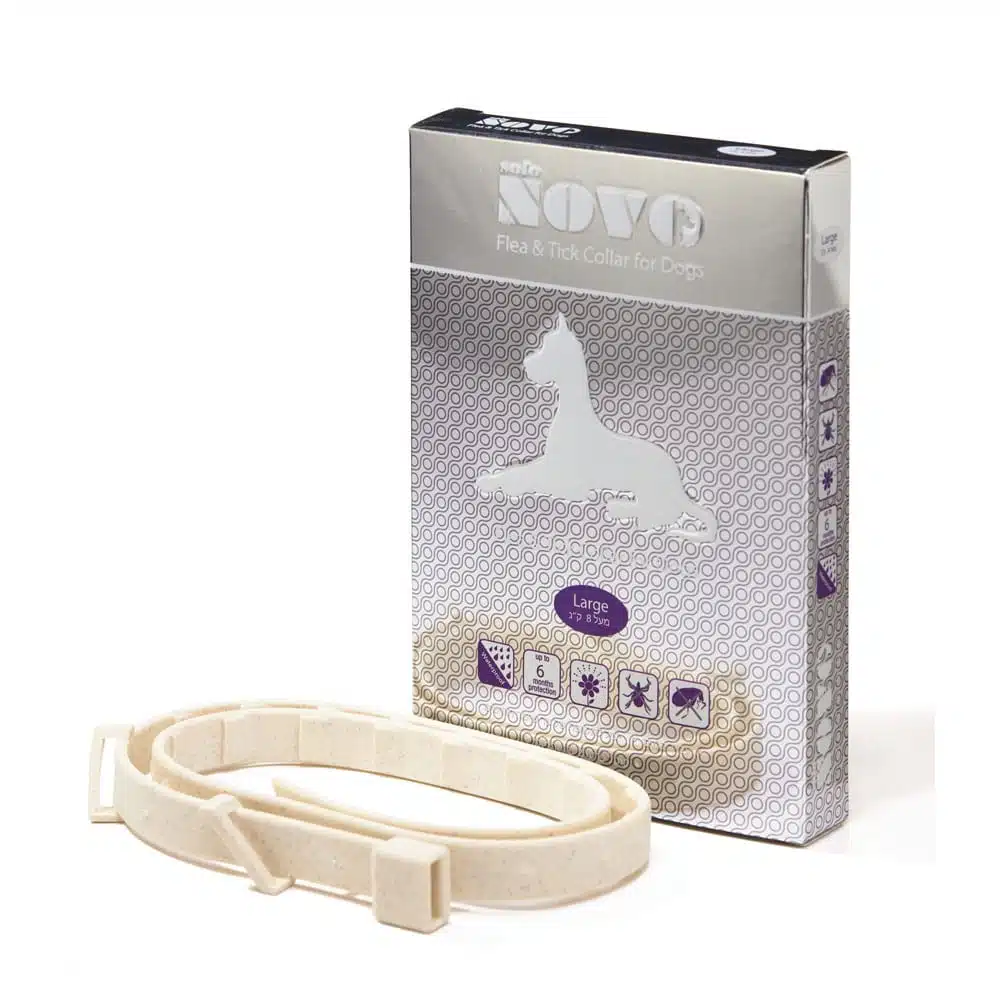קולר הדברה משולב לכלב בינוני/גדול מעל 8 ק"ג נובו סולאנו