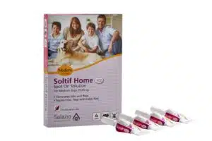 סולאנו סולטיף הום M לכלב נגד פרעושים וקרציות 7-15 ק"ג