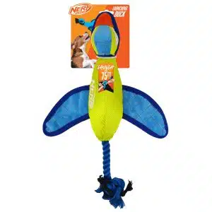 צעצוע לכלב בובת ברווז שיגור קטיפתי Nerf Dog