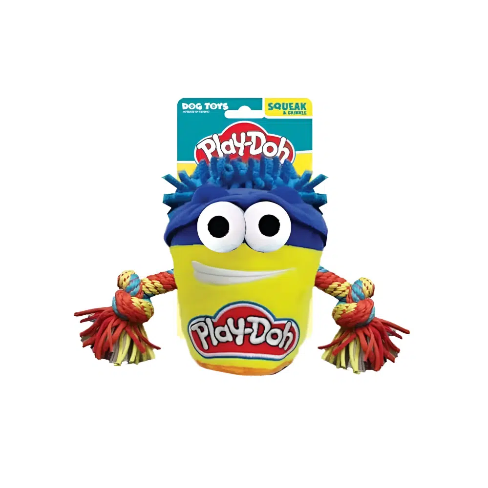 צעצוע לכלב בובת פליידו עם ידי חבל למשיכה Hasbro