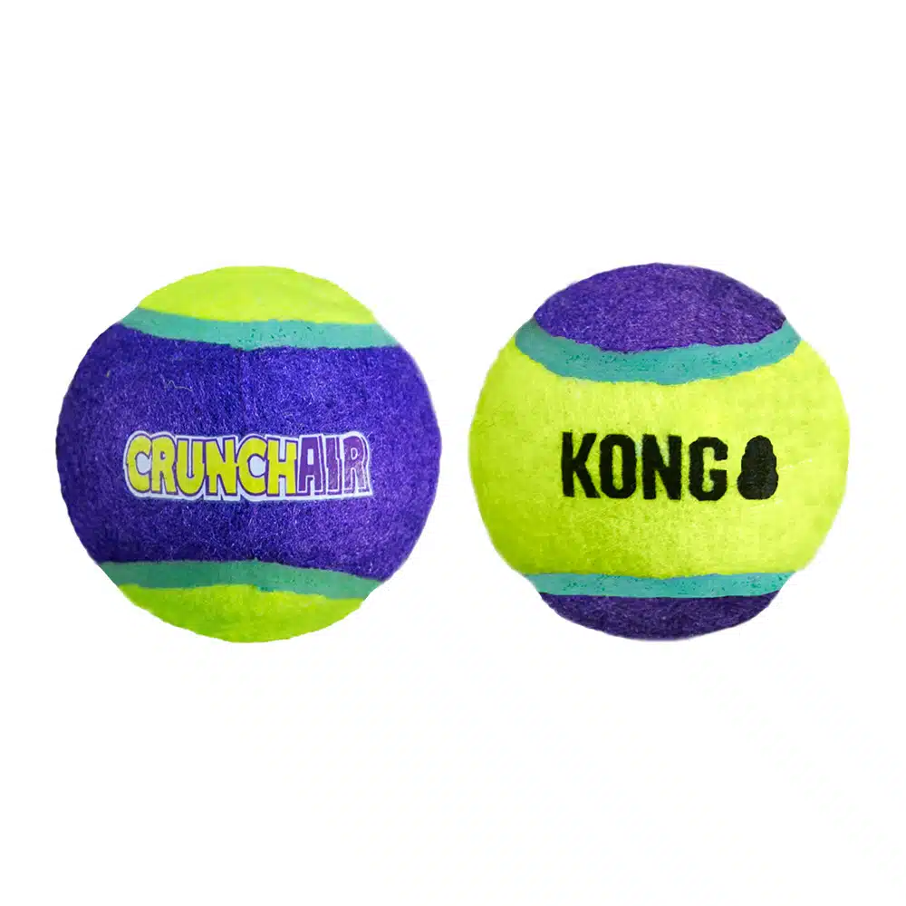 משחק לכלב 3 כדורי S קראנץ' KONG ללא אריזה