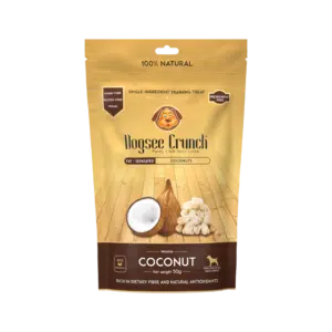 Dogsee חטיף קראנץ קוקוס מיובש בהקפאה 50 גרם