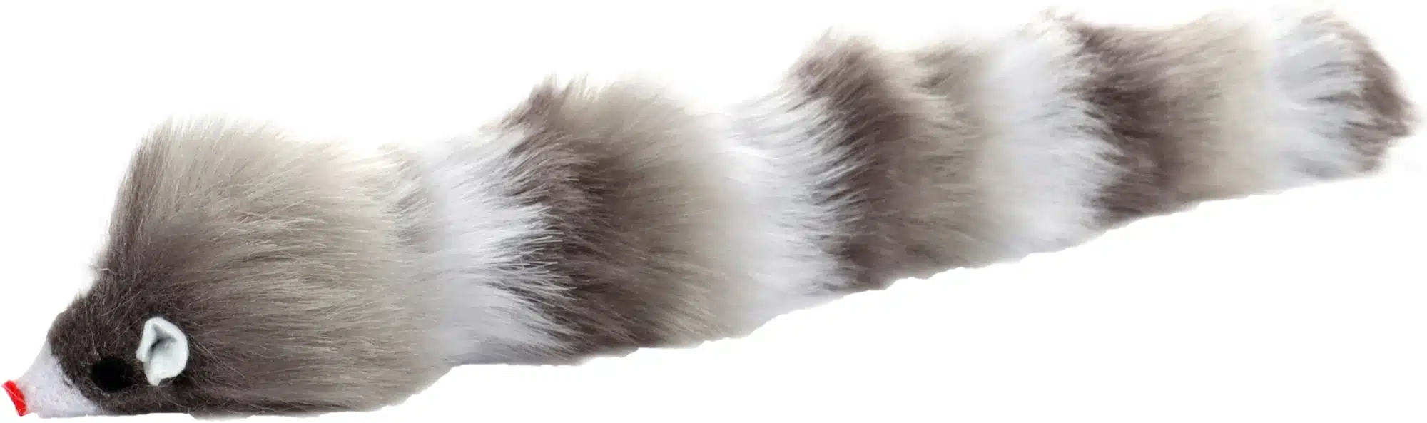 צעצוע בובת עכבר גריסו ארוך 28 ס"מ לחתול FLAMINGO