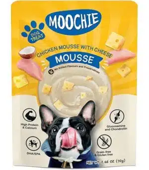 מוצ'י לכלב פאוץ' כבד עוף וגבינה 70 גרם