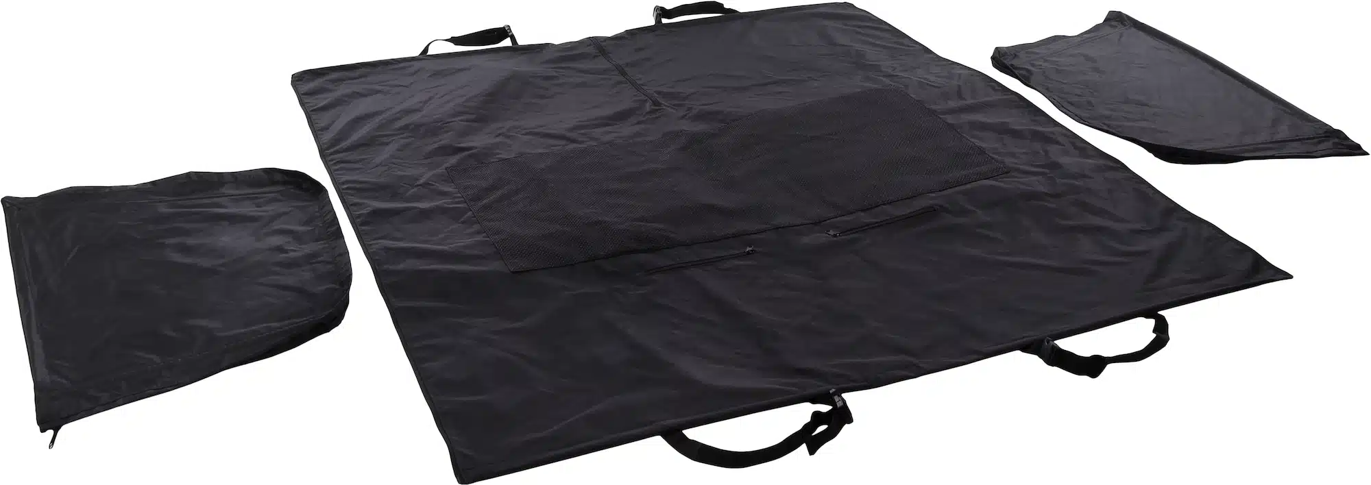 כיסוי מושב אחורי לרכב לכלבים סגנון ערסל FLAMINGO פתוח פרוס