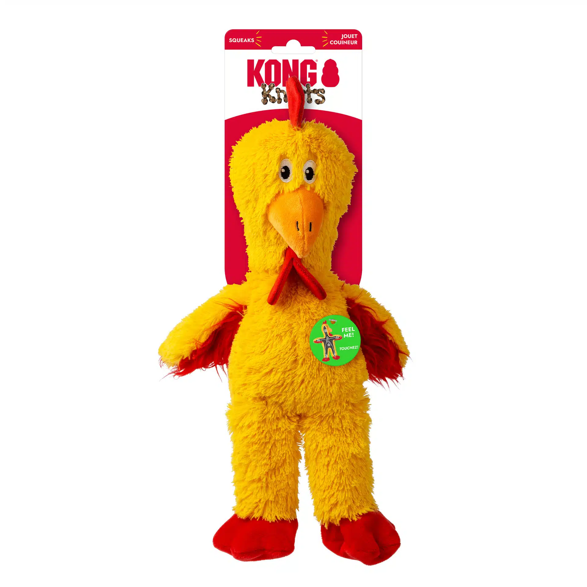 בובת משחק לכלב M/L קשרים תרנגולת KONG עם אריזה