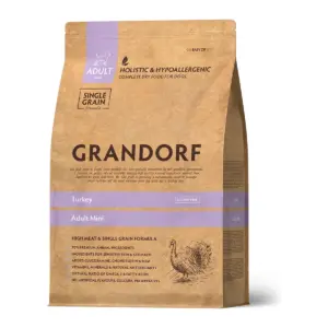 שק מזון יבש Grandorf לכלב בוגר מגזע קטן הודו 3 ק״ג